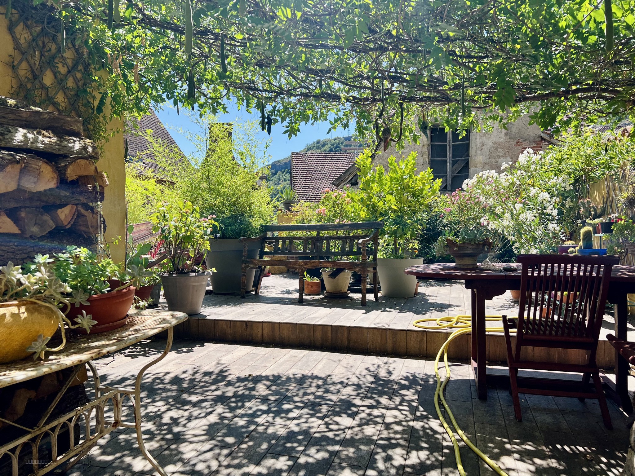 Maison de charme avec terrasse et jardin au coeur de Cajarc — photo 6
