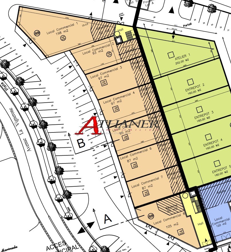 Cabestany - Local Commercial de 127m2 à Louer — photo 3