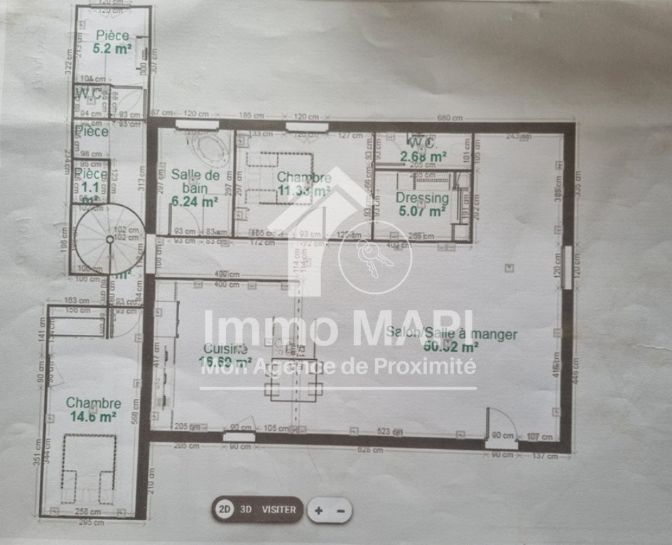 Juvignac - Maison à rénover de 130m2 sur 520m2 de terrain — photo 6