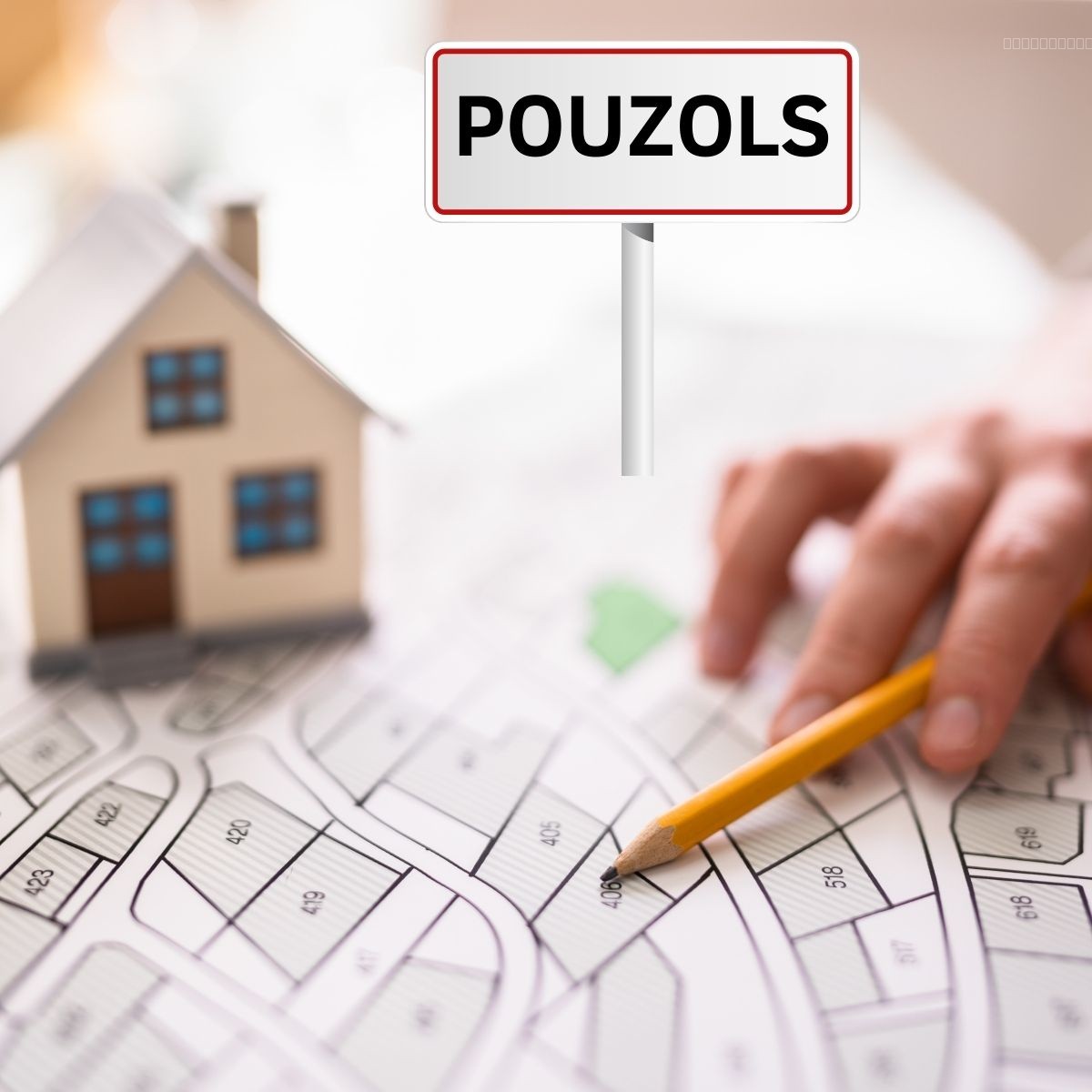 Pouzols - terrain constructible et viabilisé — photo 1