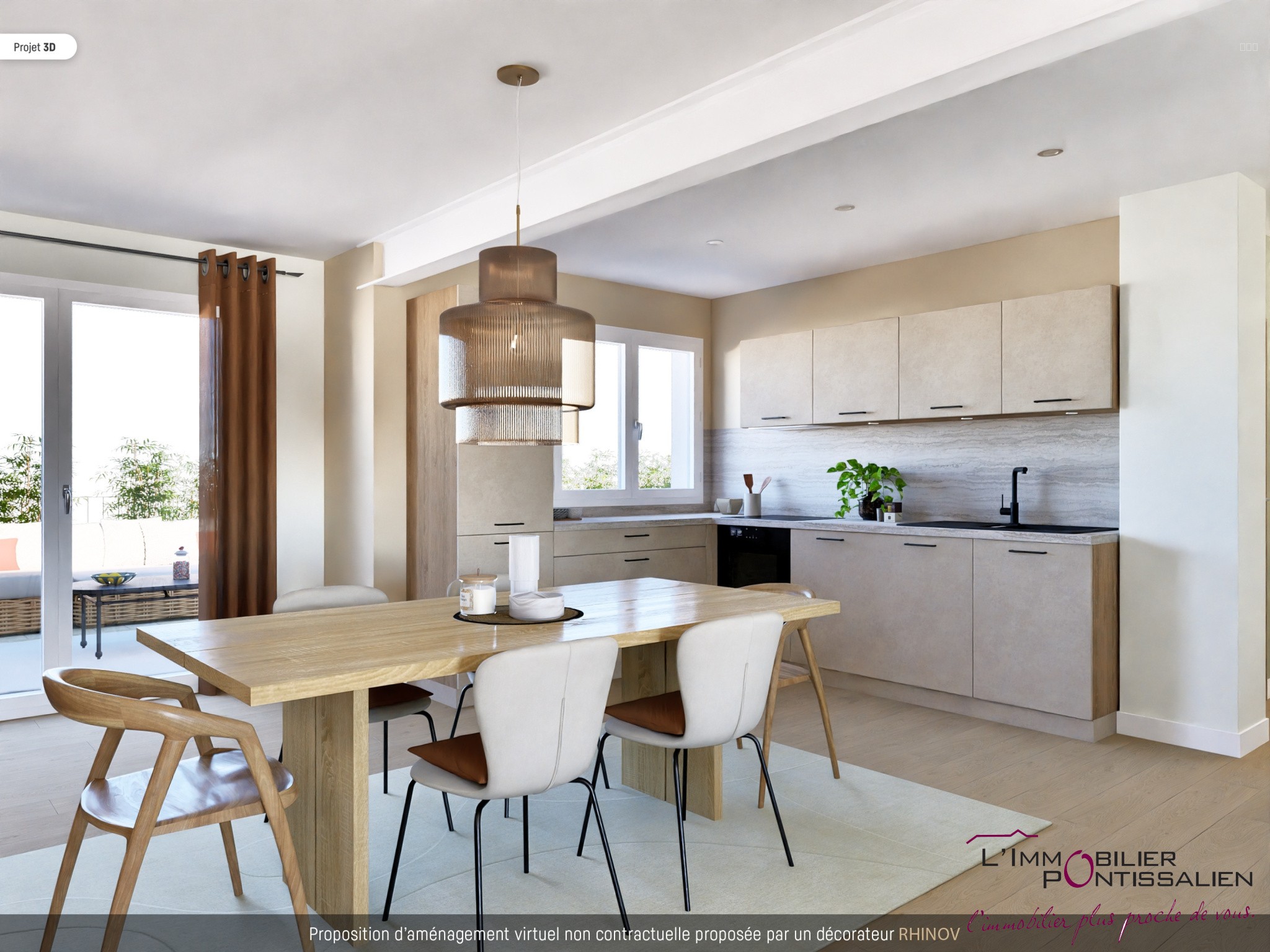 PONTARLIER- RESIDENCE DES LAVAUX : APPARTEMENT DE TYPE 5 AVEC TERRASSES, JARDIN, ASCENSEUR ET CAVE — photo 3