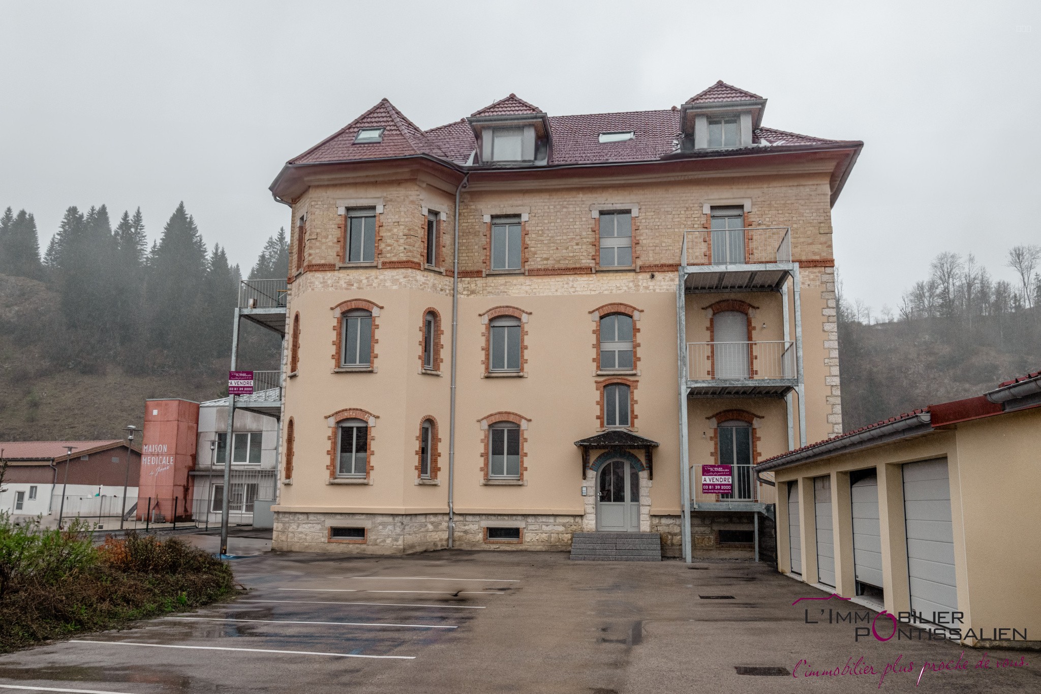 LA CLUSE ET MIJOUX : APPARTEMENT DE TYPE 5 AVEC TERRASSE, CAVE ET PARKING — photo 5