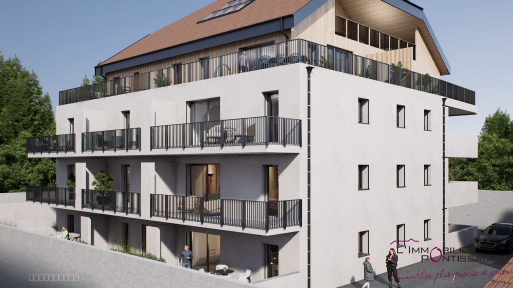 PONTARLIER - HYPER CENTRE : APPARTEMENT DE TYPE 2 AVEC TERRASSE ET JARDIN — photo 2