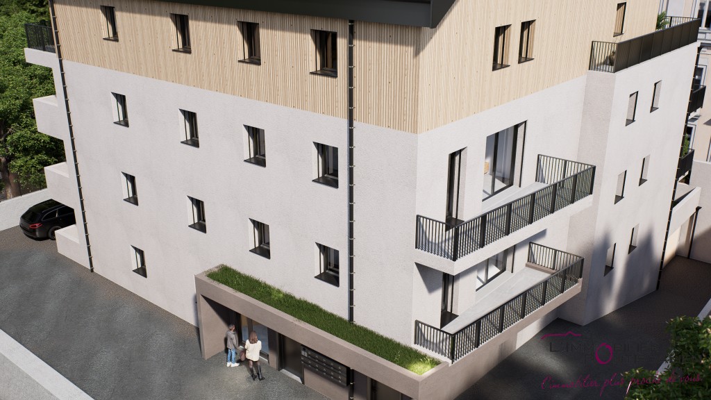 PONTARLIER - HYPER CENTRE : APPARTEMENT DE TYPE 2 AVEC TERRASSE ET JARDIN — photo 3