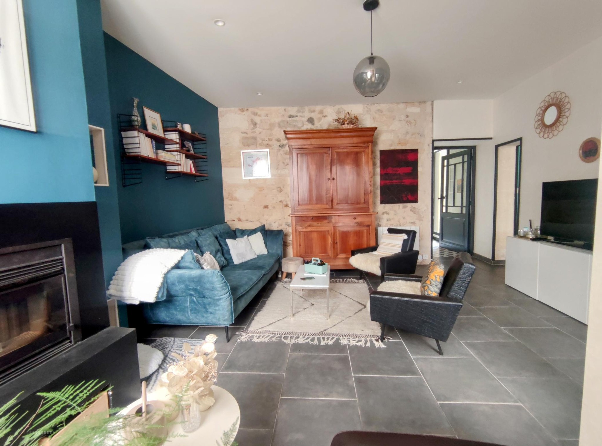 Maison en pierre avec patio intérieur - Rive Droite — photo 4