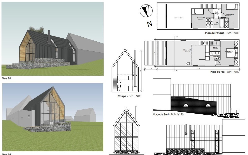 Terrain à vendre - Idéal pour projet de gîte 10 minutes de Wimereux — photo 3