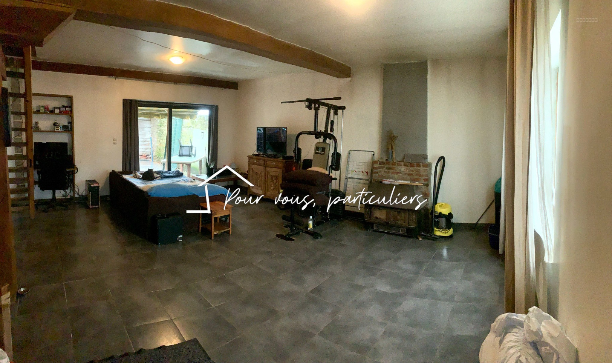 Corps de ferme individuel 4chambres jardin garage — photo 3