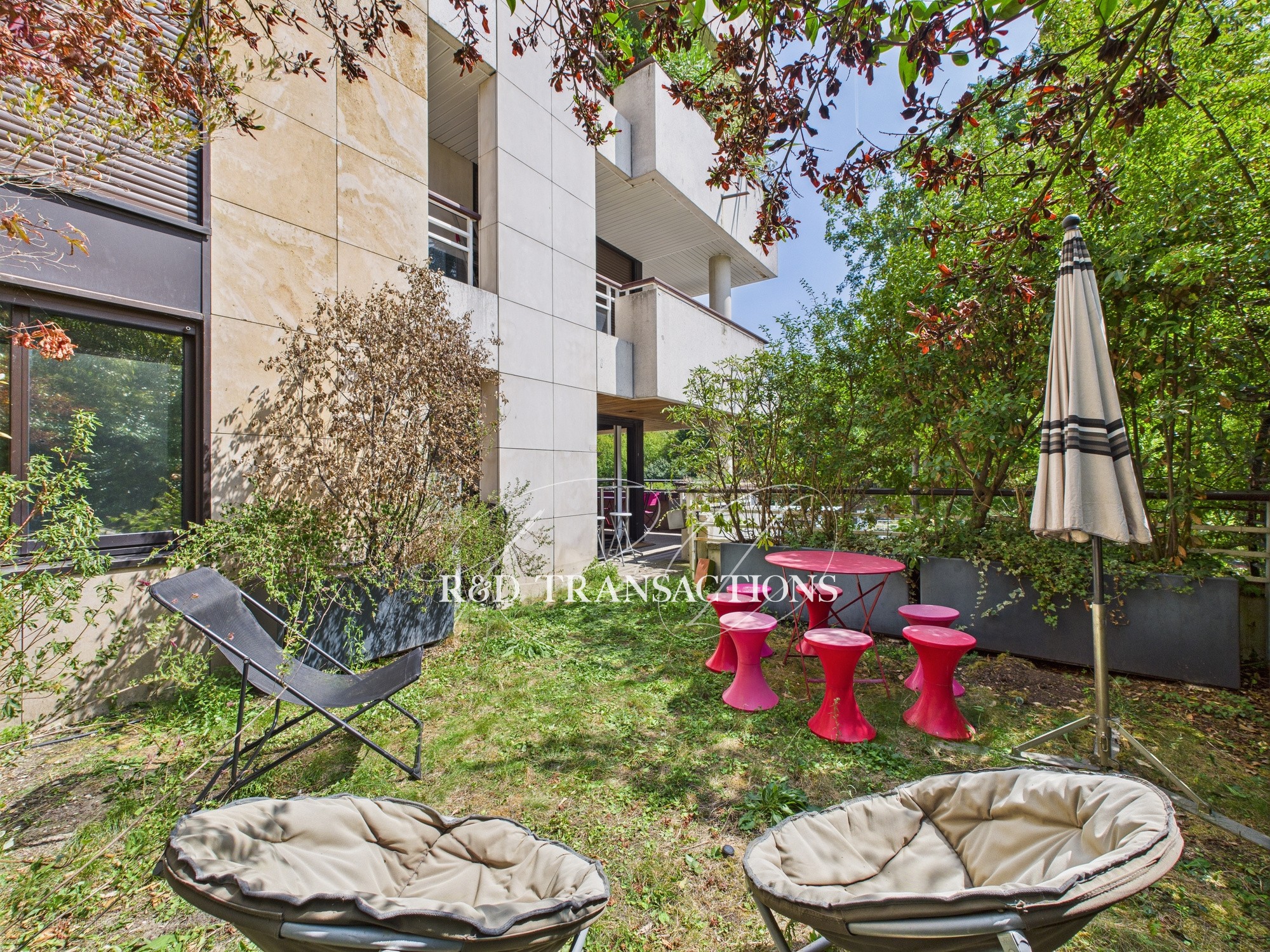 ILE DE LA JATTE LEVALLOIS Appartement 4 pièces avec Terrasse et Jardin — photo 6