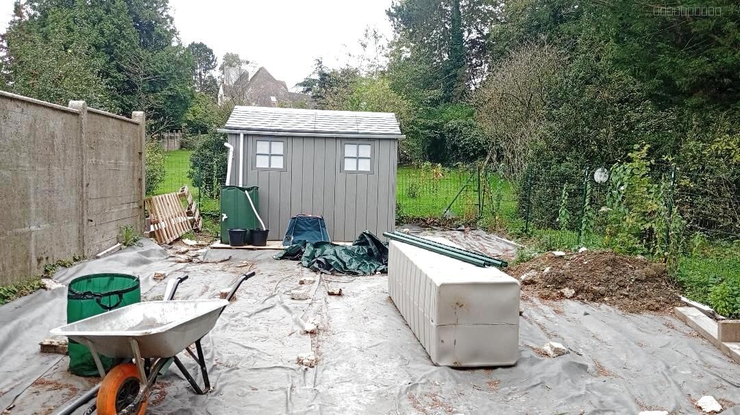 La Capelle-Lès-Boulogne, maison de 90 m2 à finir de rénover avec jardin. — photo 7