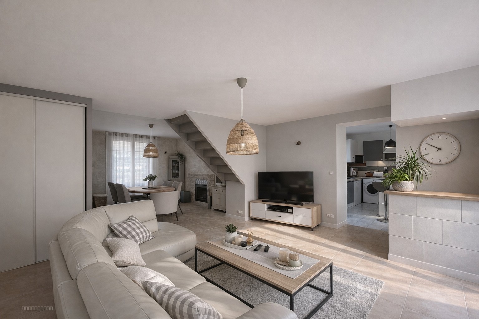 MAISON  DE VILLE AU COEUR DU CENTRE BOURG DE 99 M2 - 3 CHAMBRES — photo 4