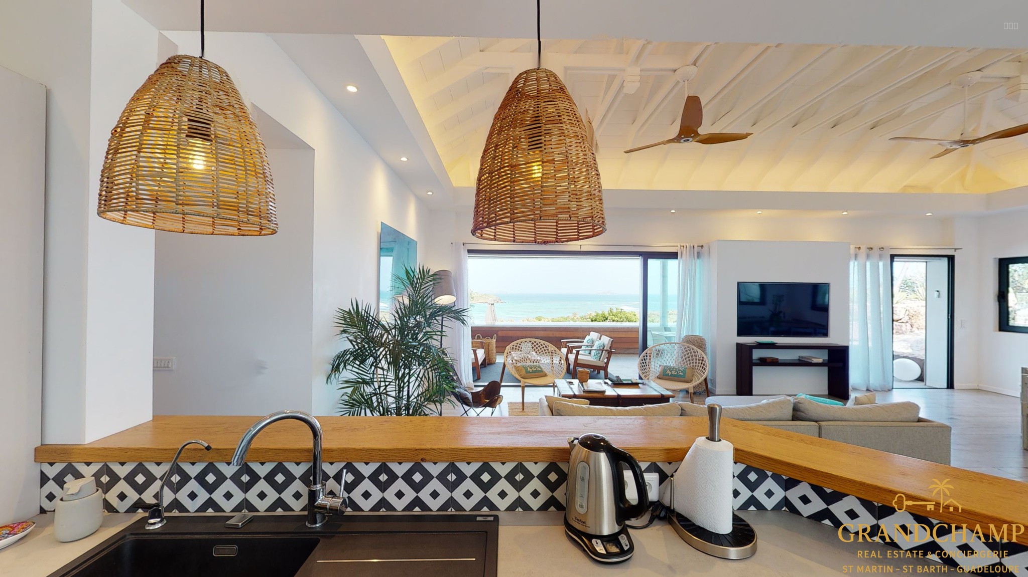 VILLA T4 VUE PANORAMIQUE - SAINT BARTH — photo 5