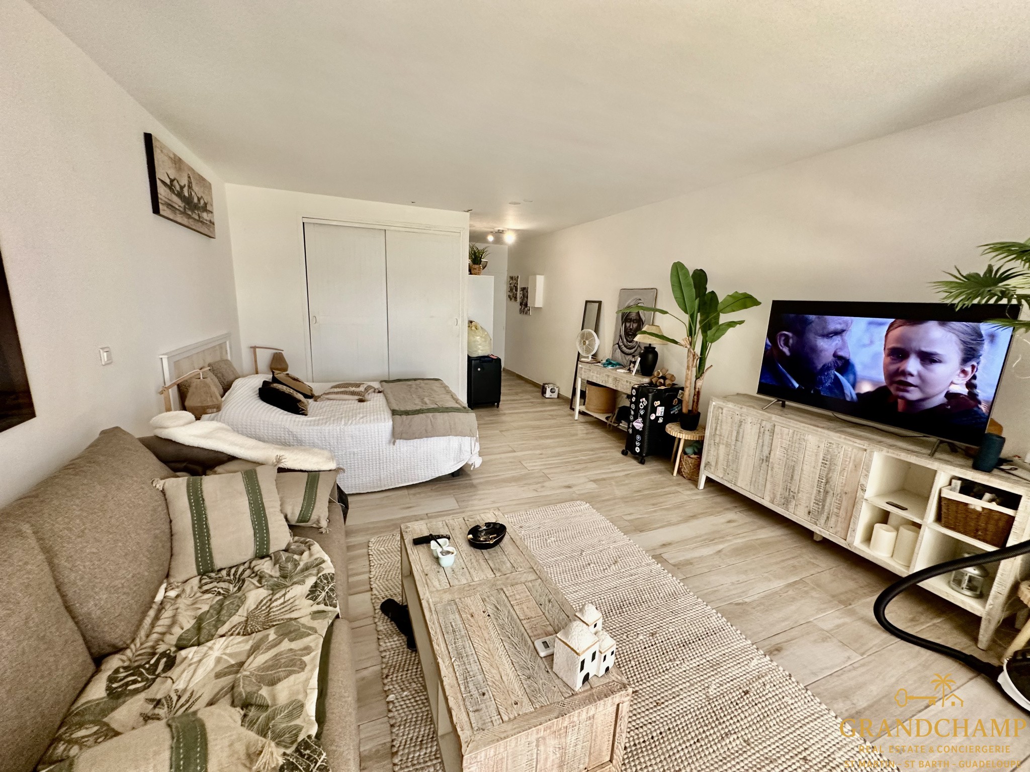 Charmant studio rénové en rez-de-jardin avec terrasse vue mer - Baie Nettlé — photo 4