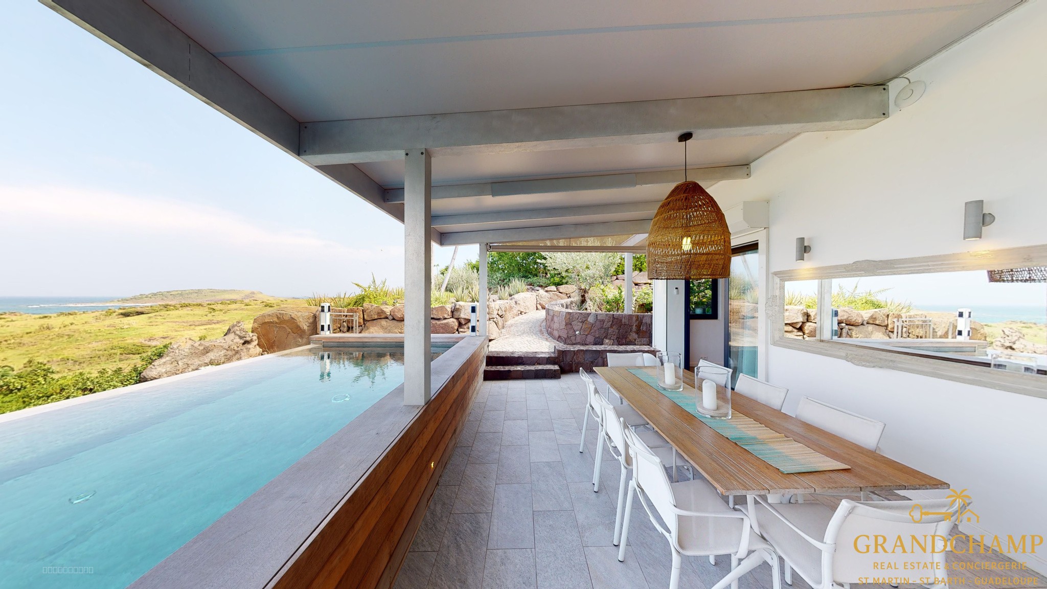 VILLA T4 VUE PANORAMIQUE - SAINT BARTH — photo 14