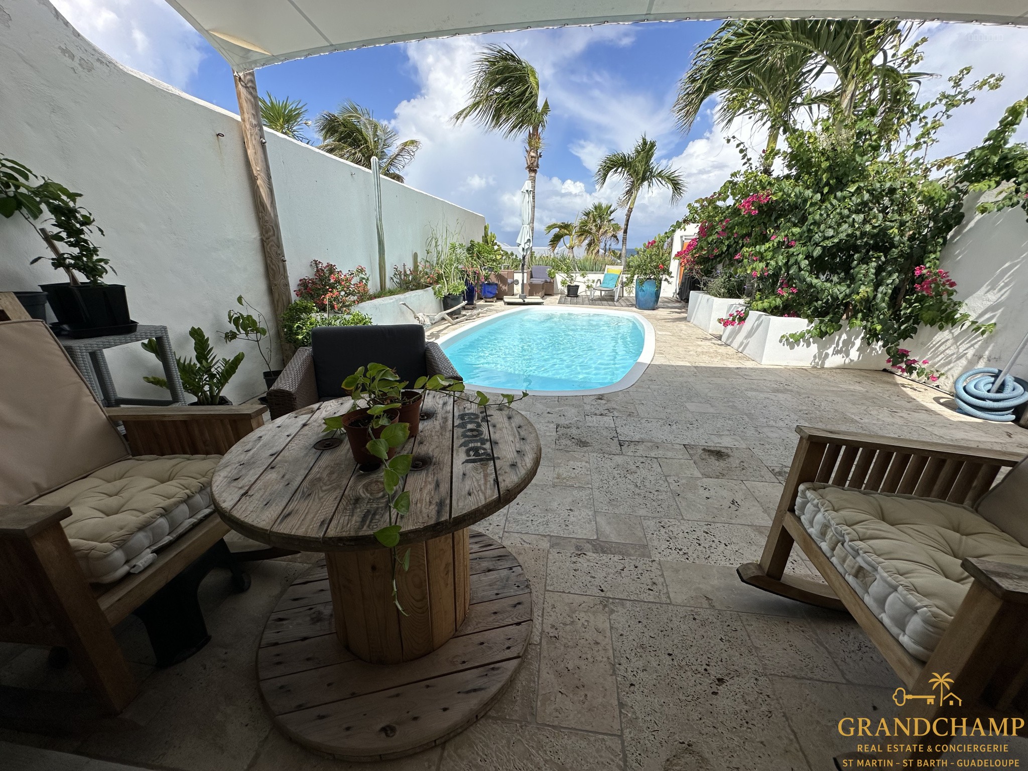 Maison mitoyenne clé en main avec piscine privative   Oyster Pond — photo 5