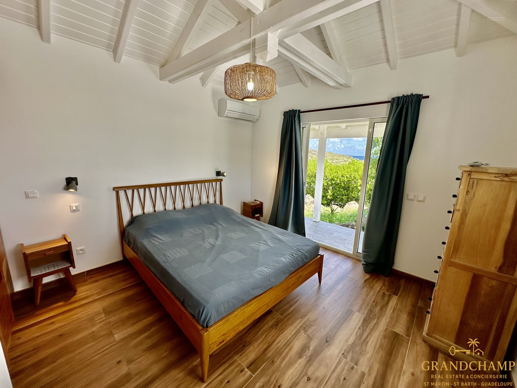 Vue mer panoramique   Villa T4 + Bungalow T3 - Oyster Pond — photo 11