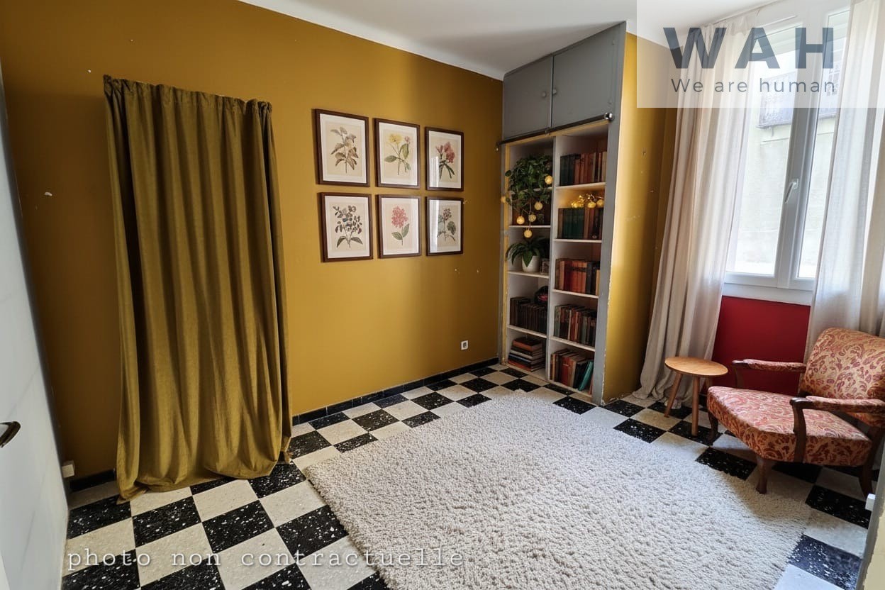 VENTE APPARTEMENT T4 DANS MAISON DE MAÎTRE 4 PIECES AVEC COUR À PLAISSAN 34230 — photo 8