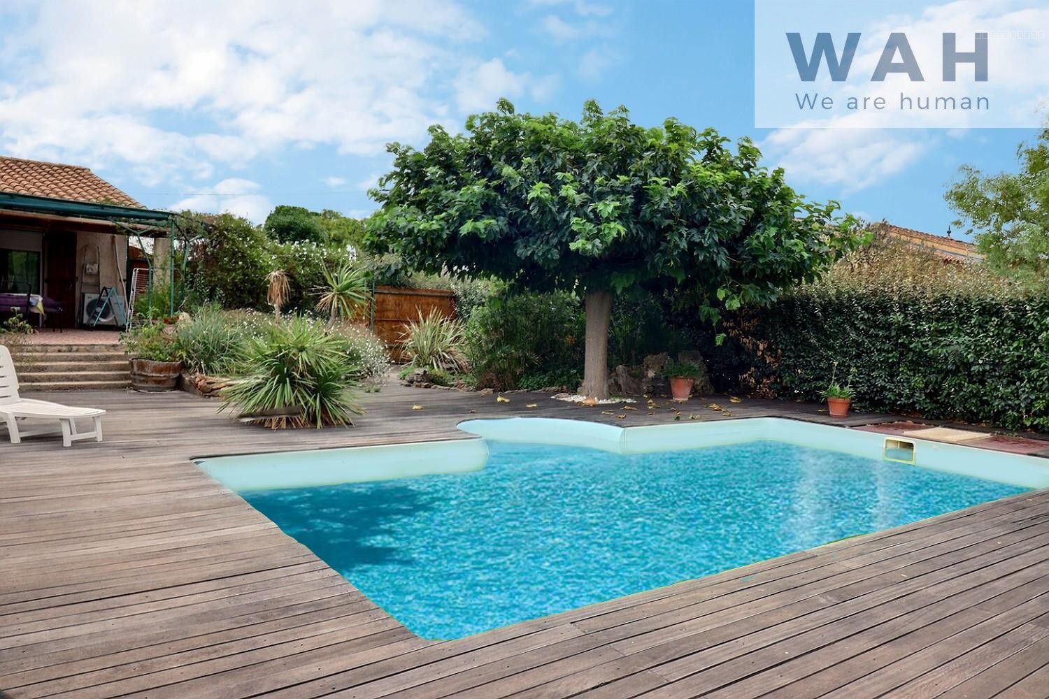 VILLA DE 160M2 4 CHAMBRES SUR 1269 m2 DE TERRAIN ARBORE 34800 CANET — photo 5