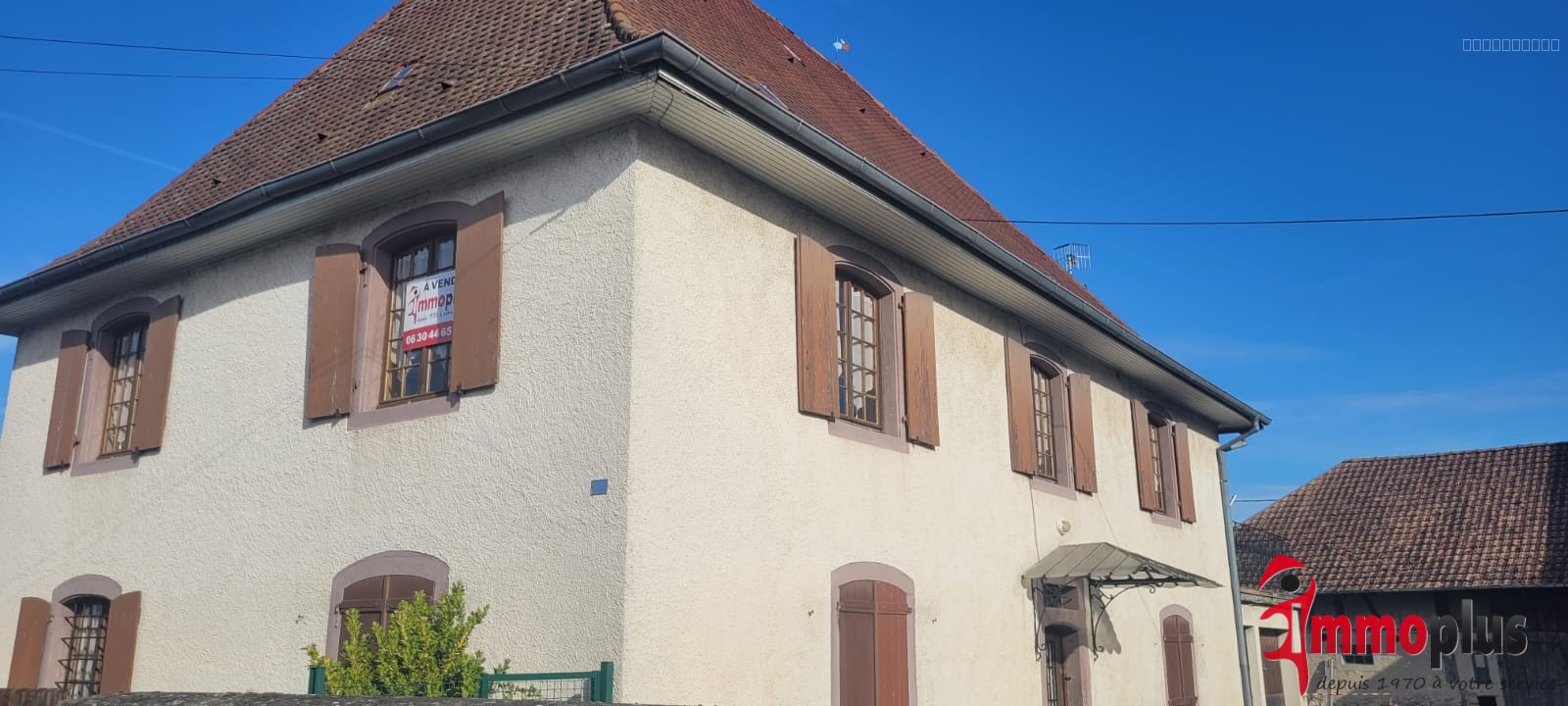Splendide bâtisse ancienne de 190m2 sur 24 ares avec 650 m2 de dépendances . à Steinbrunn-Le-Haut — photo 15