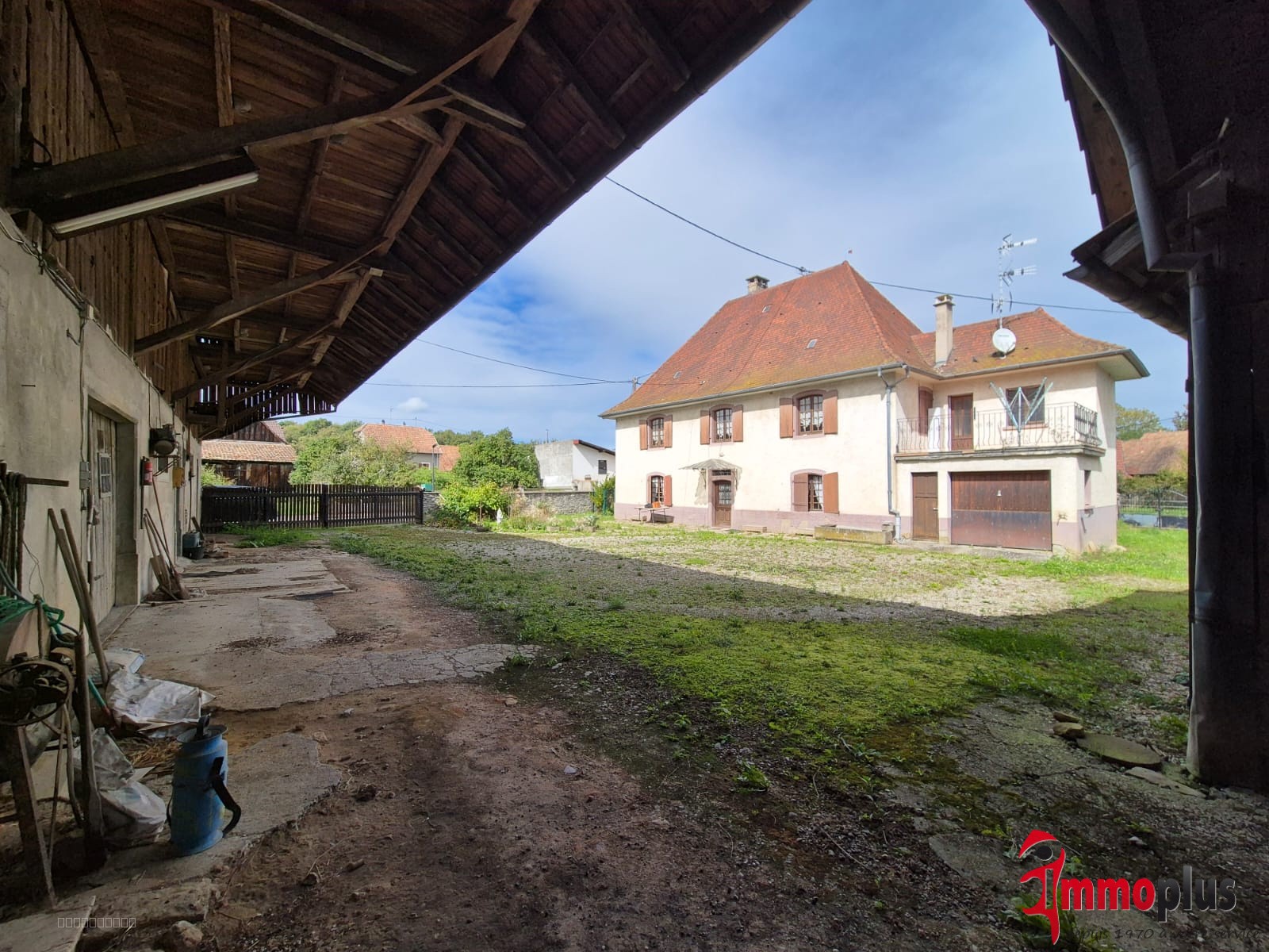 Splendide bâtisse ancienne de 190m2 sur 24 ares avec 650 m2 de dépendances . à Steinbrunn-Le-Haut — photo 16