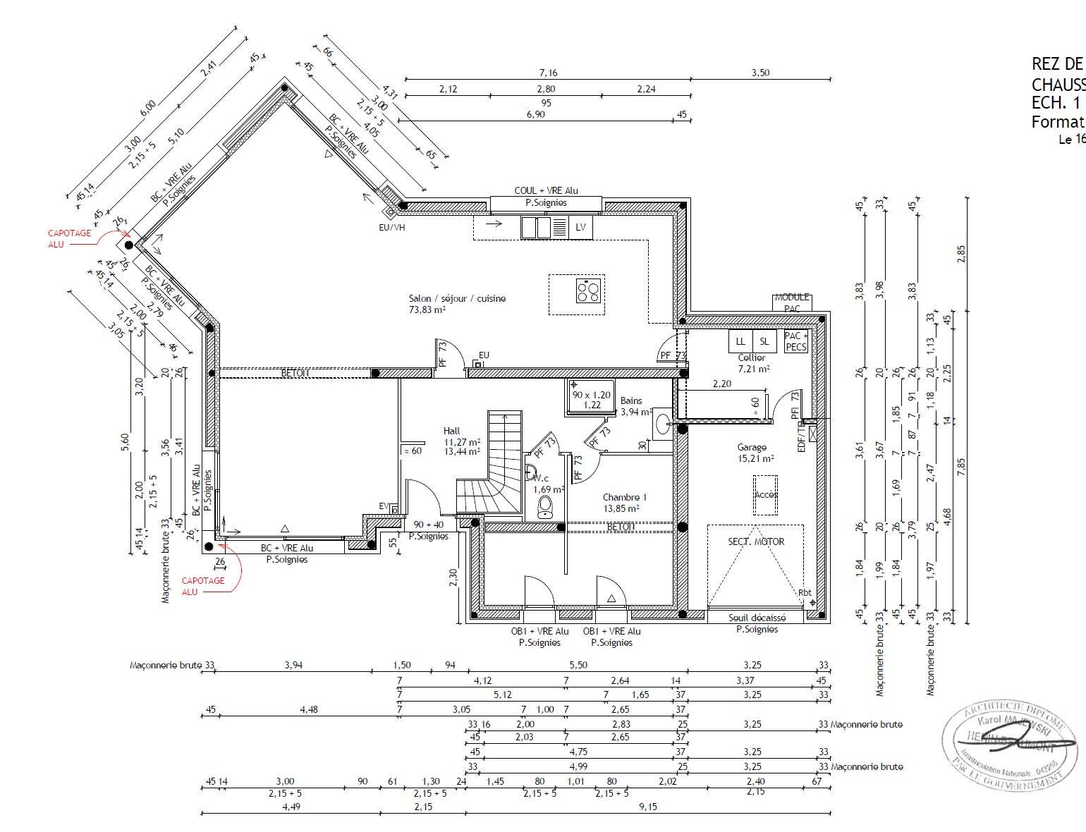 Maison contemporaine DPE A de 215 m2 sur terrain de 2000 m2 à Carency — photo 11