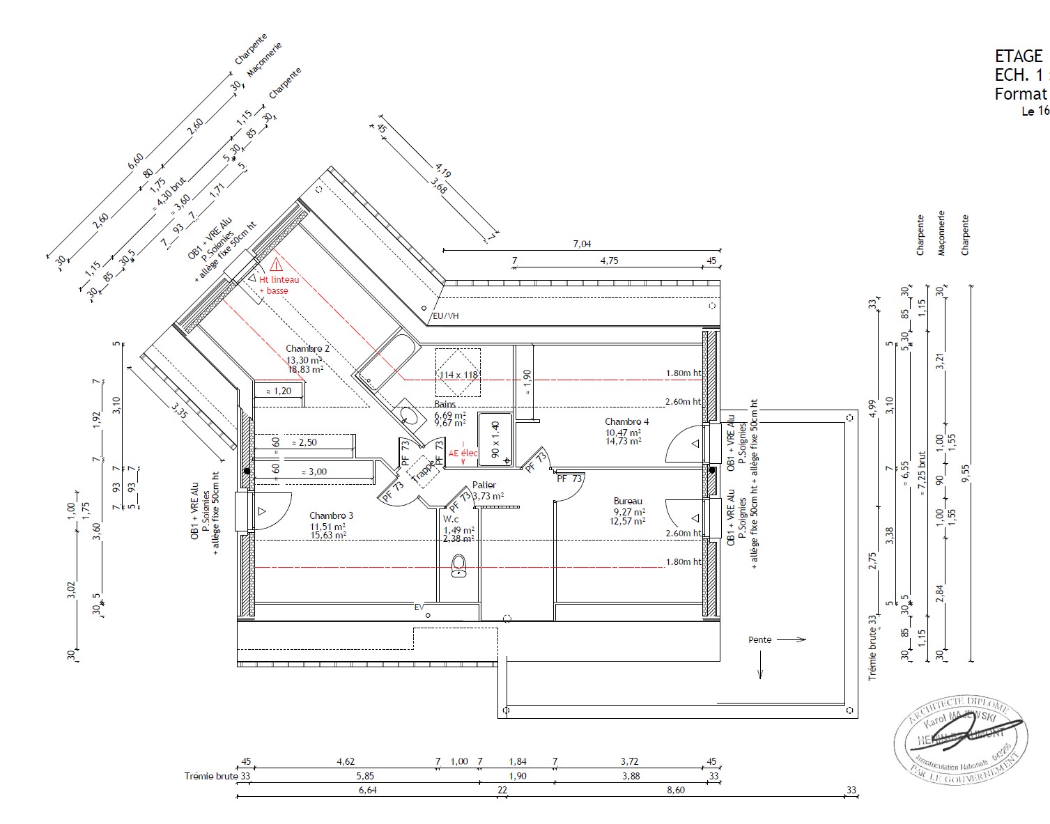 Maison contemporaine DPE A de 215 m2 sur terrain de 2000 m2 à Carency — photo 12