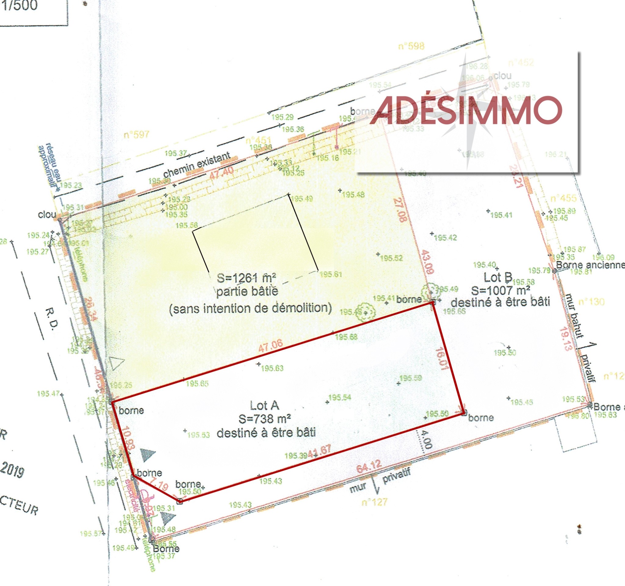 À Saint-Sulpice-Sur-Lèze, terrain de 738m2 — photo 2