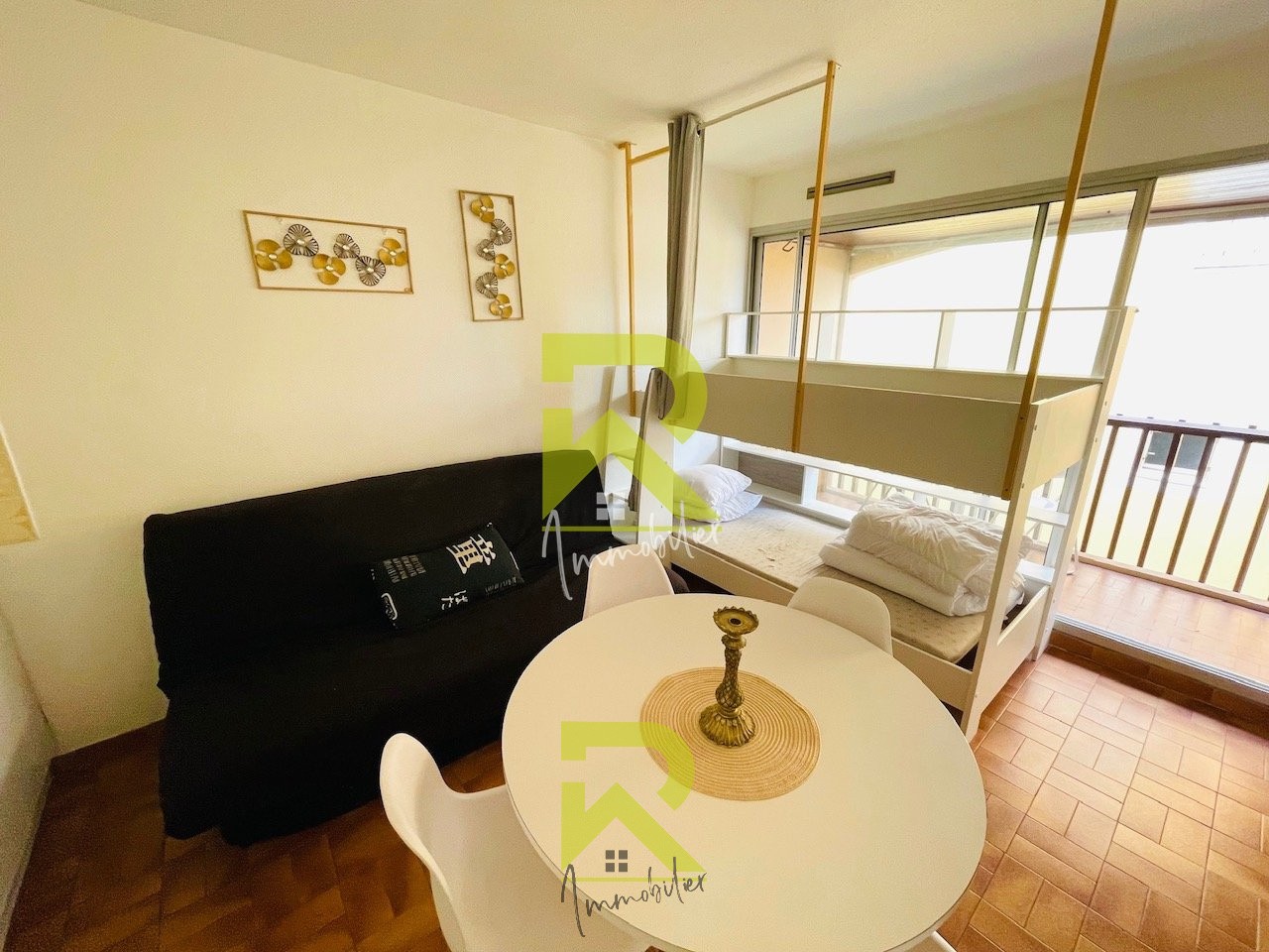 LE CAP D'AGDE - STUDIO LOGGIA OUVERTE — photo 2