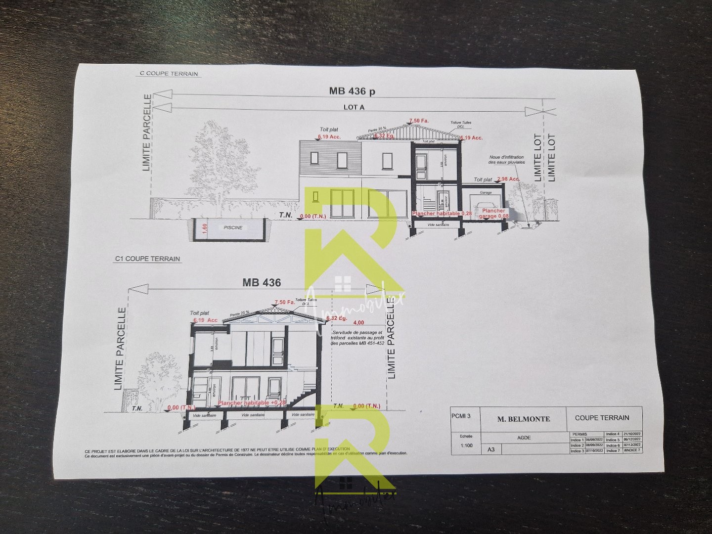 LE GRAU D'AGDE - TERRAIN CONSTRUCTIBLE - VIABILISE + PERMIS CONSTRUIRE — photo 4