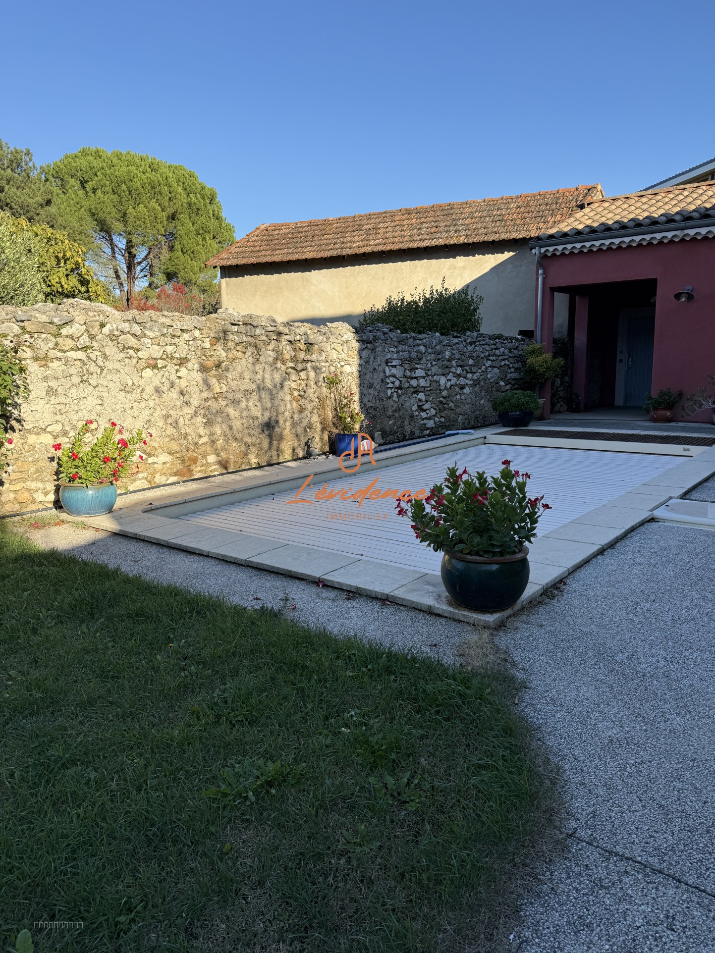Maison de village avec jardin et piscine   Châteauneuf-du-Rhône — photo 2