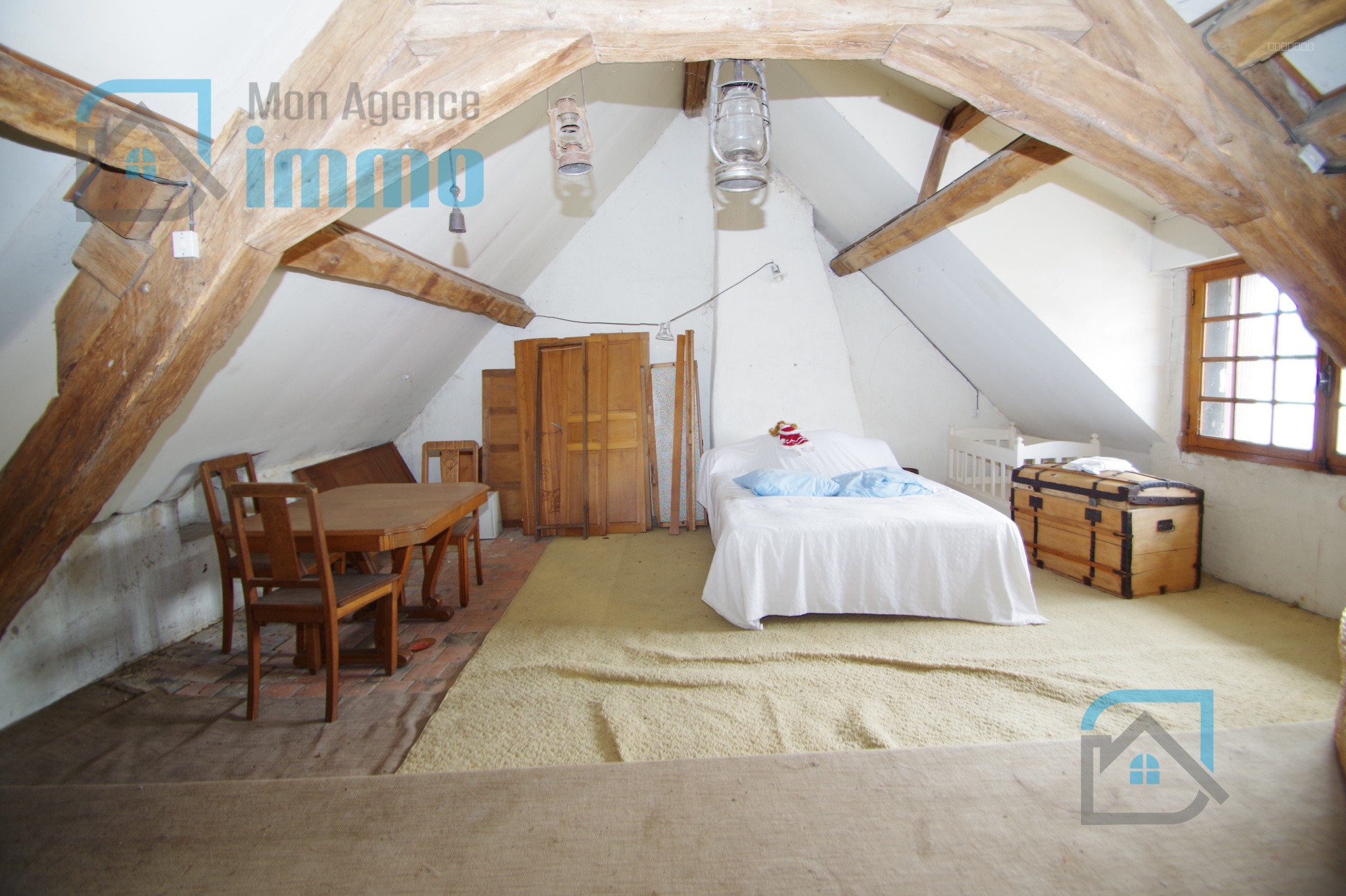Reuilly - Maison en pierres de type longère avec garage — photo 5