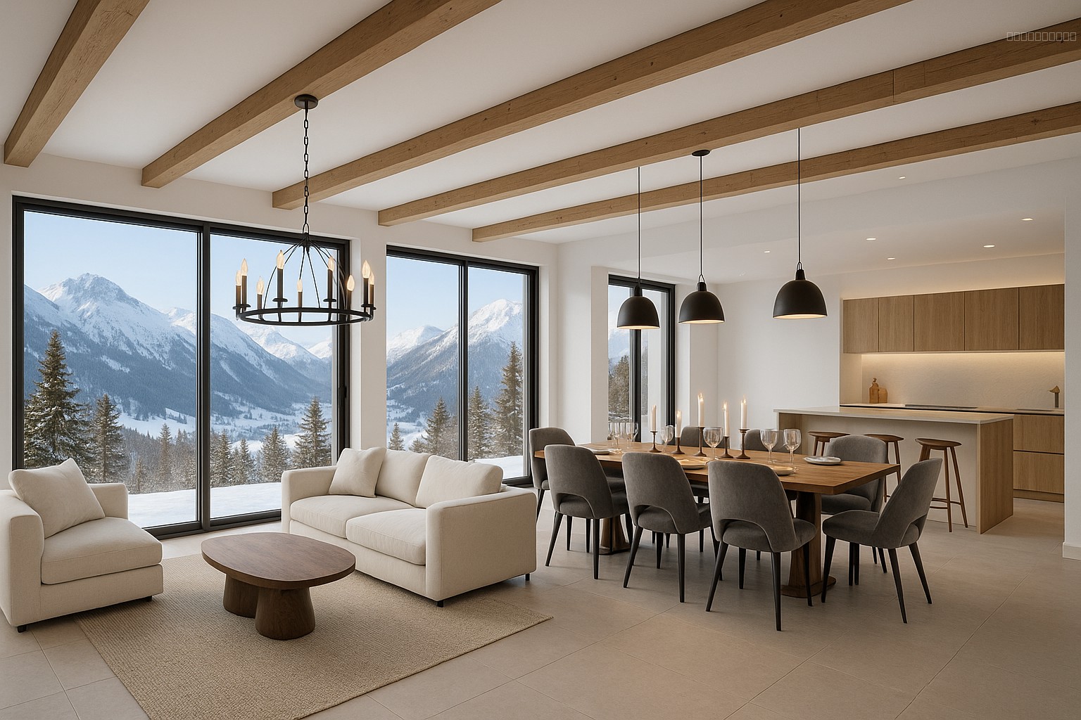 UN APPARTEMENT NEUF 3 PIECES, AVEC TERRASSE DE 14M2, A FONT-ROMEU — photo 7