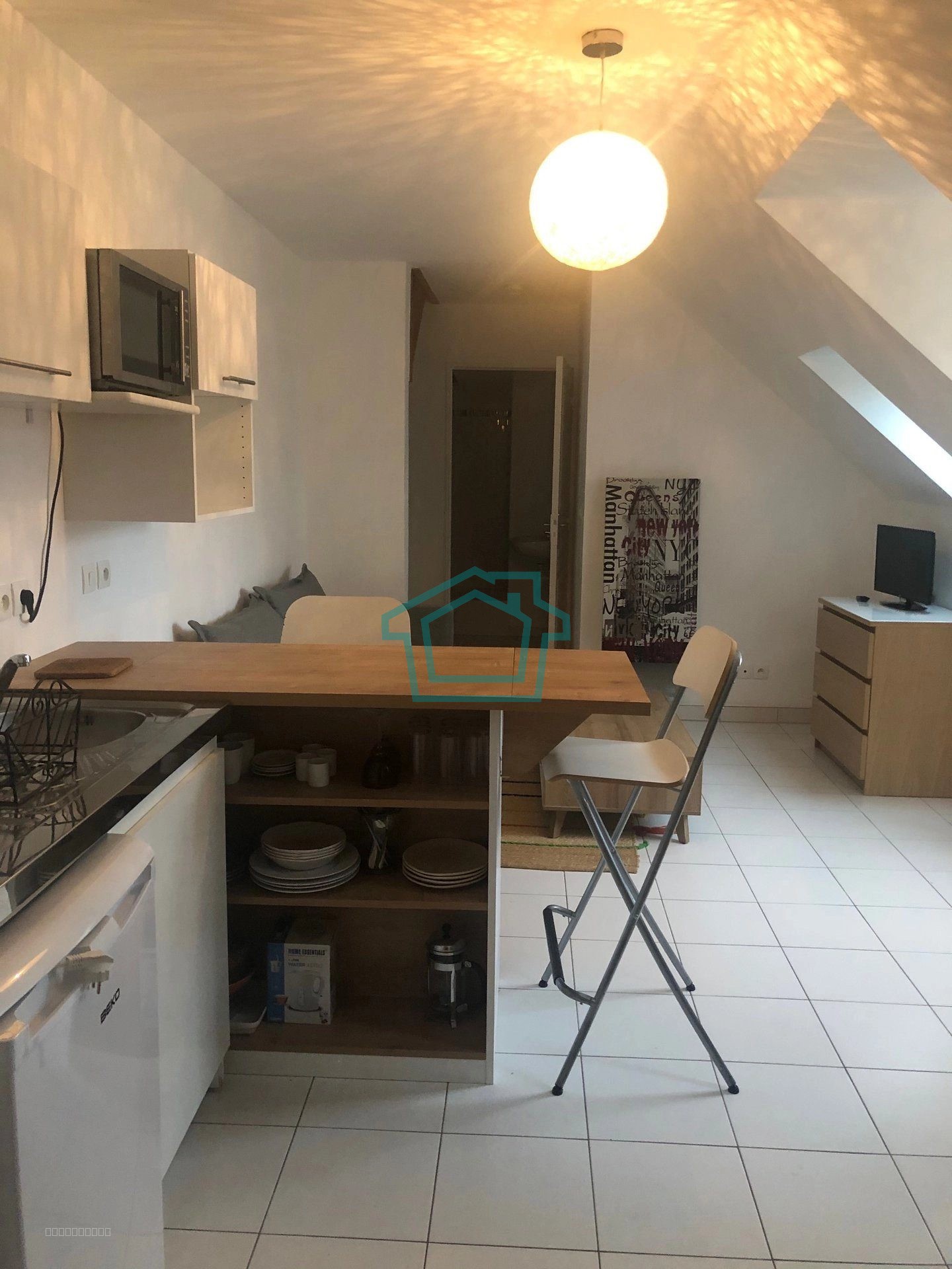 F2 en duplex meublé - La Queue Les Yvelines 78940 — photo 4