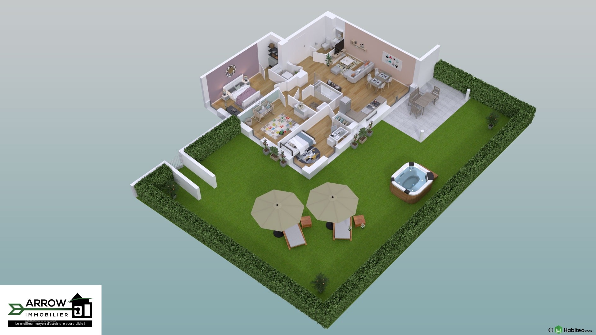 Achat / Vente Appartement hyper centre T4 NEUF — photo 4