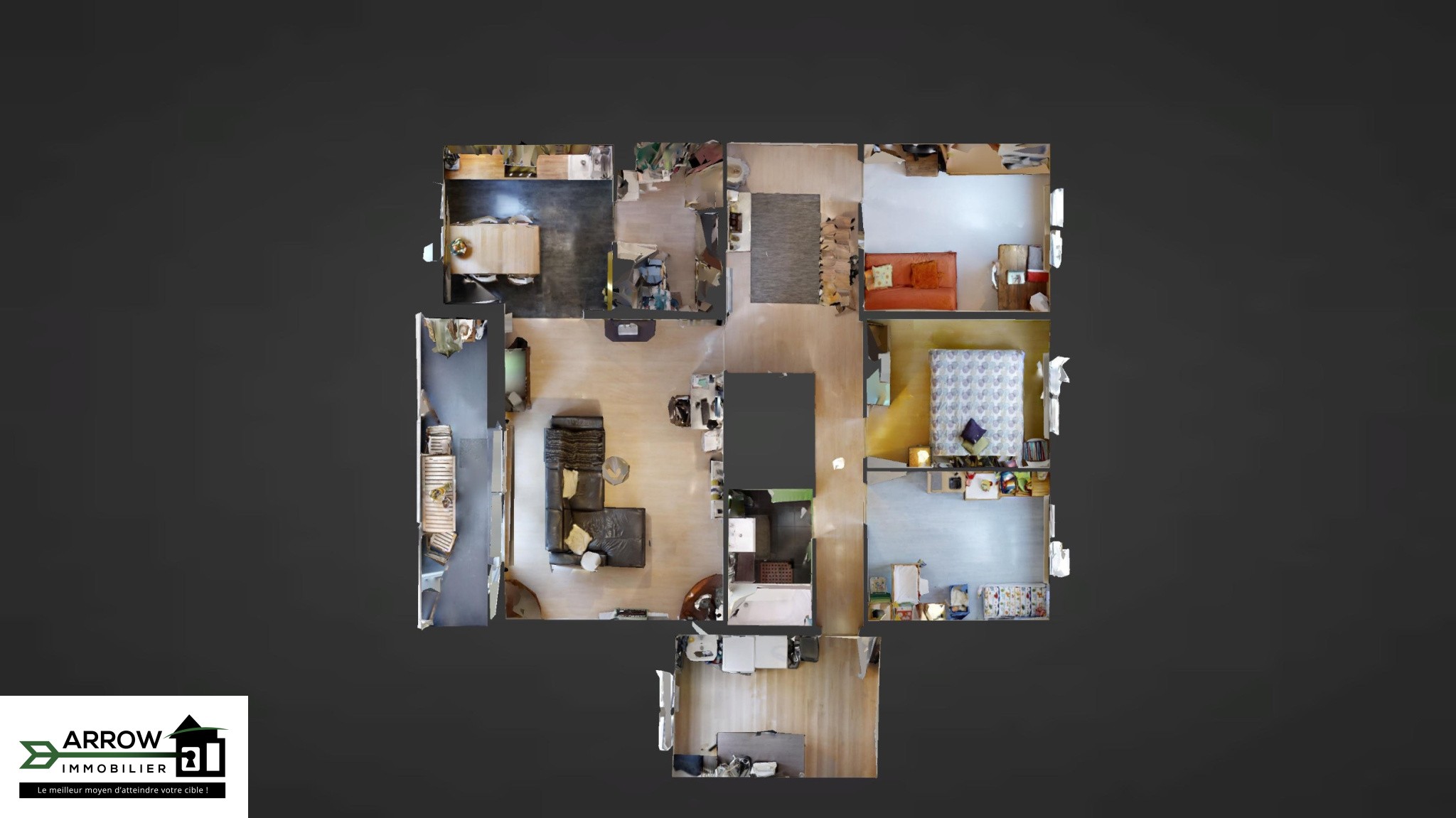 Achat / Vente Appartement T7 de 132m2 — photo 8