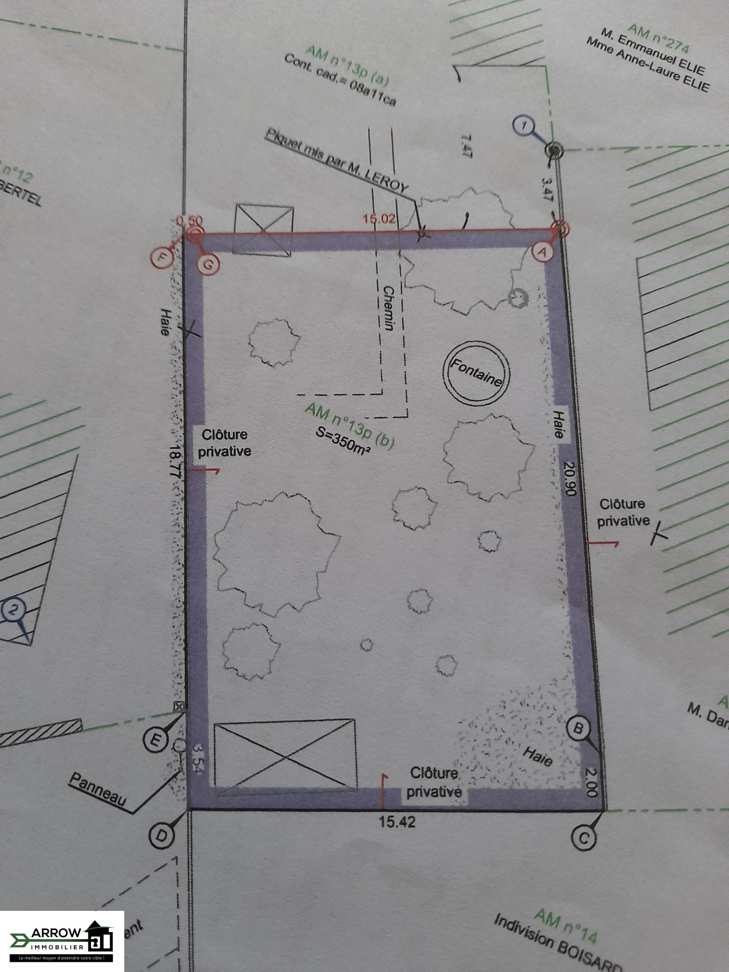 TERRAIN CONSTRUCTIBLE 350M2 — photo 2