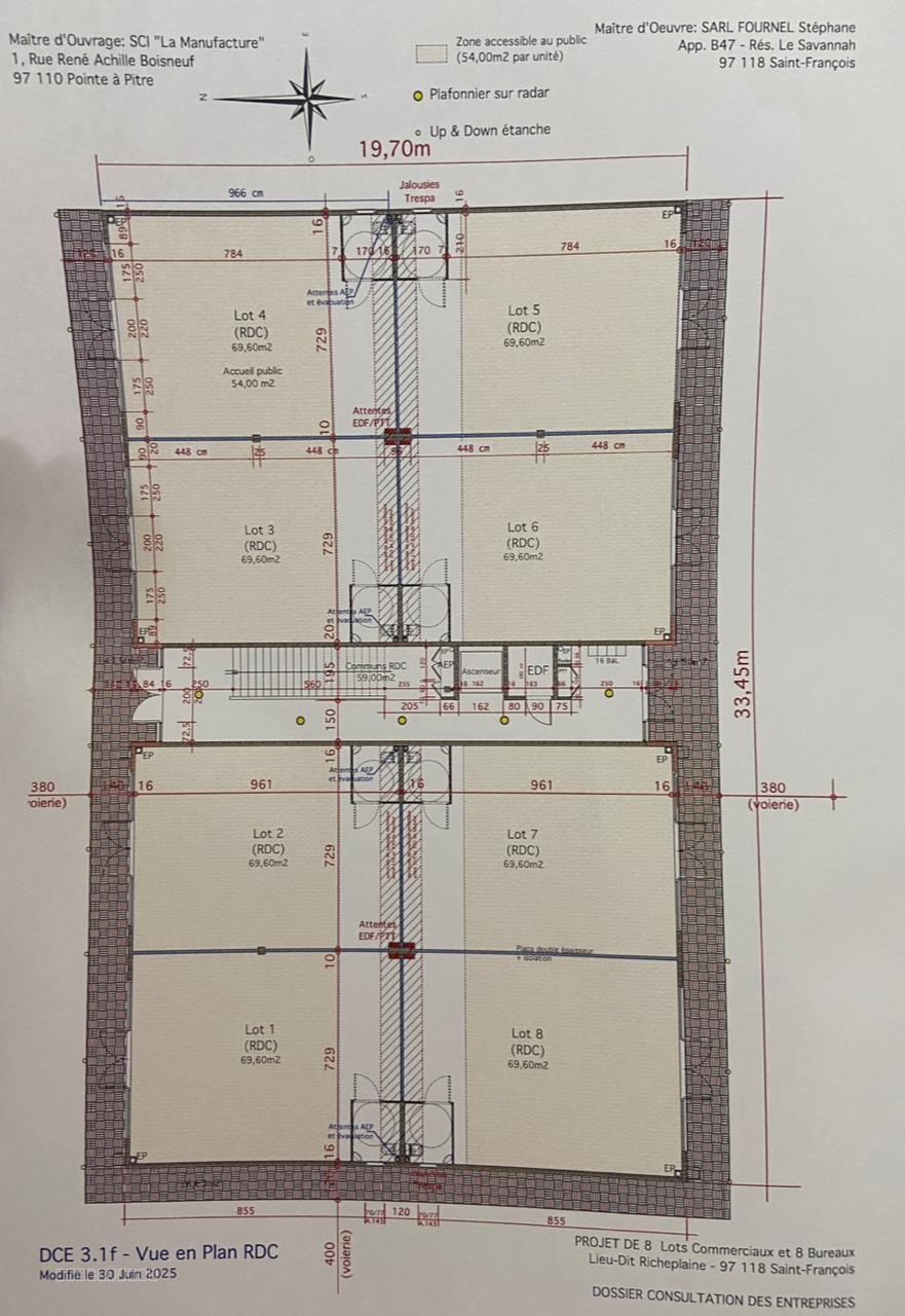 À VENDRE   Locaux commerciaux neufs à Saint-François — photo 8