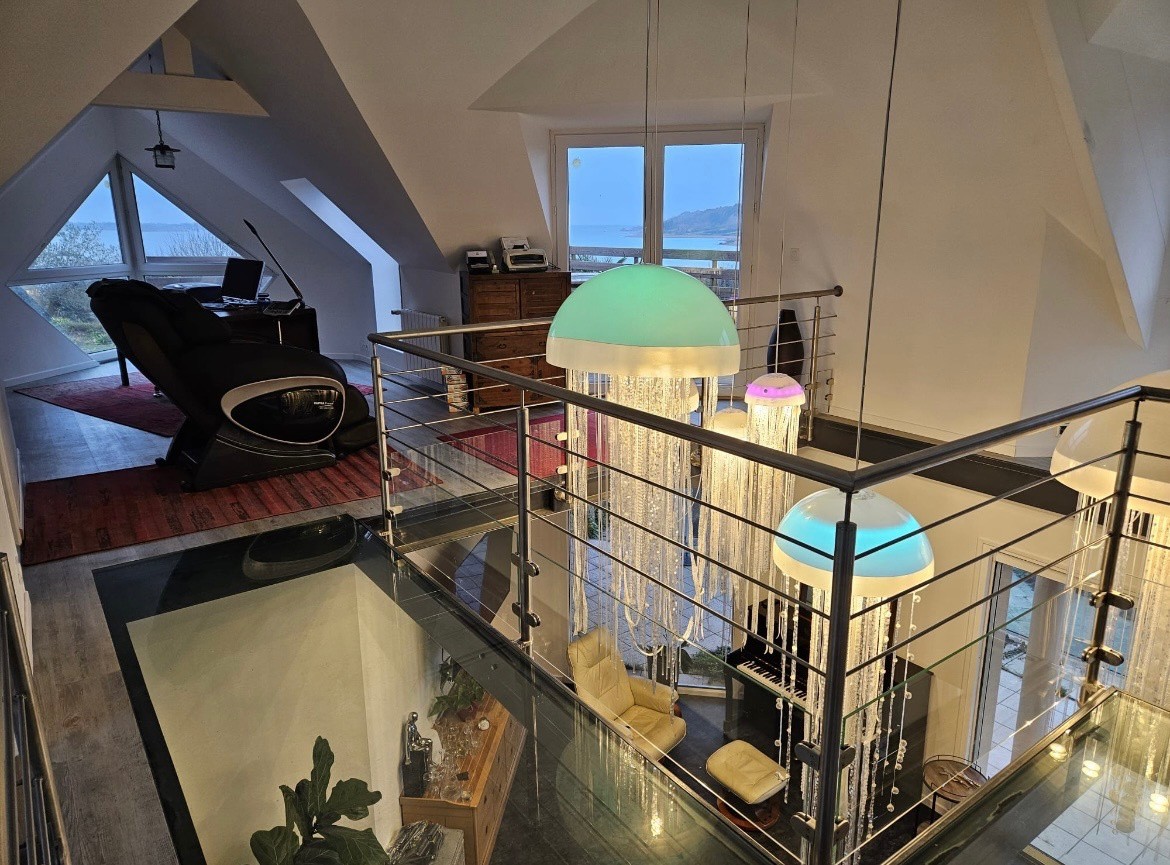 À VENDRE   Maison contemporaine avec vue mer exceptionnelle sur l’archipel de Bréhat - plage à pied — photo 6
