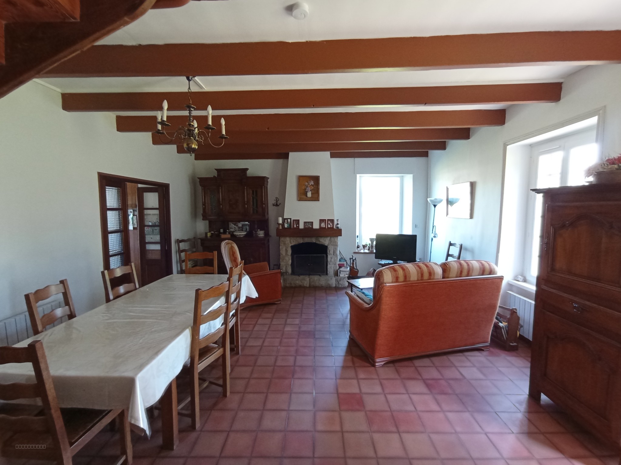MAISON EN PIERRES 118 M2, TERRAIN 7781 M2, PLEHEDEL, COMMERCES, ECOLE — photo 2
