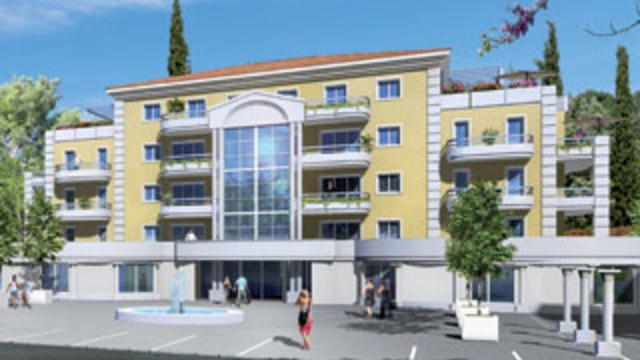 T2 TERRASSE PARKING CROIX ROUGE 13013 LES COLONNES DE RHODES — photo 4