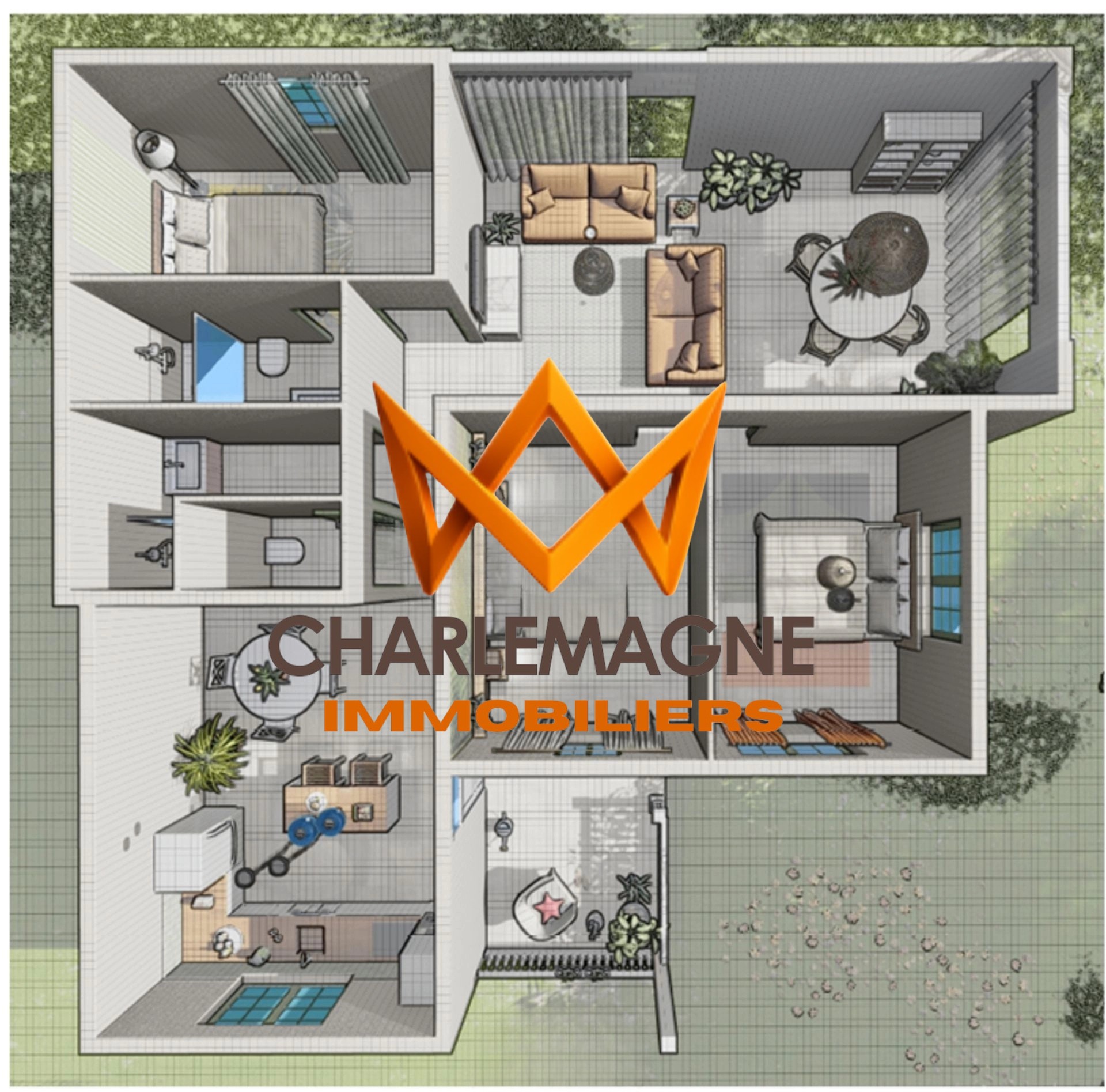 Collaboration : Grand T4 de 94 m2 avec Terrasse   Dernier Étage   Le Gosier — photo 4