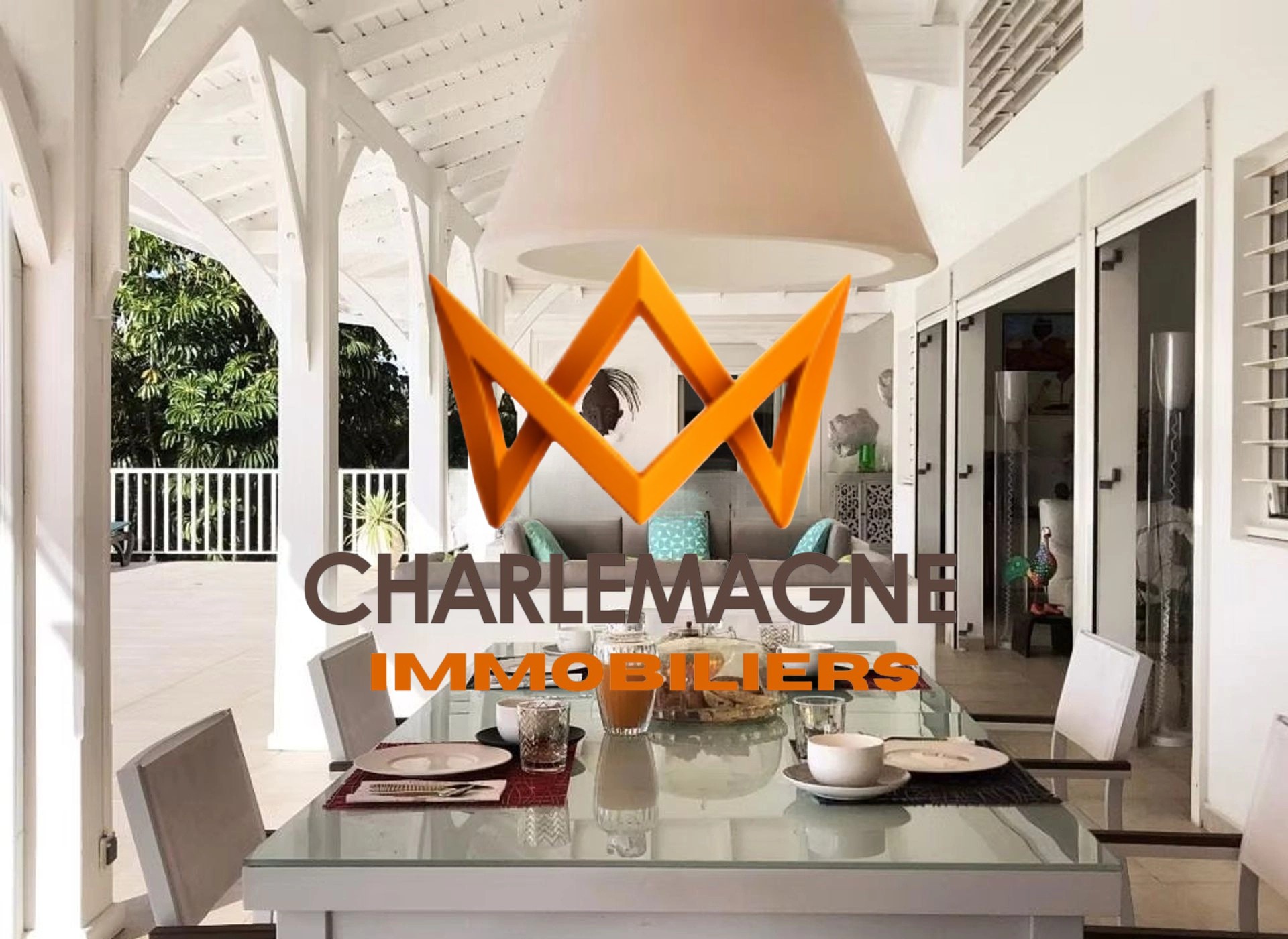 Collaboration : Villa de Prestige : Vue Mer, Piscine et 3 000 m2 de Terrain   Sainte-Anne — photo 4