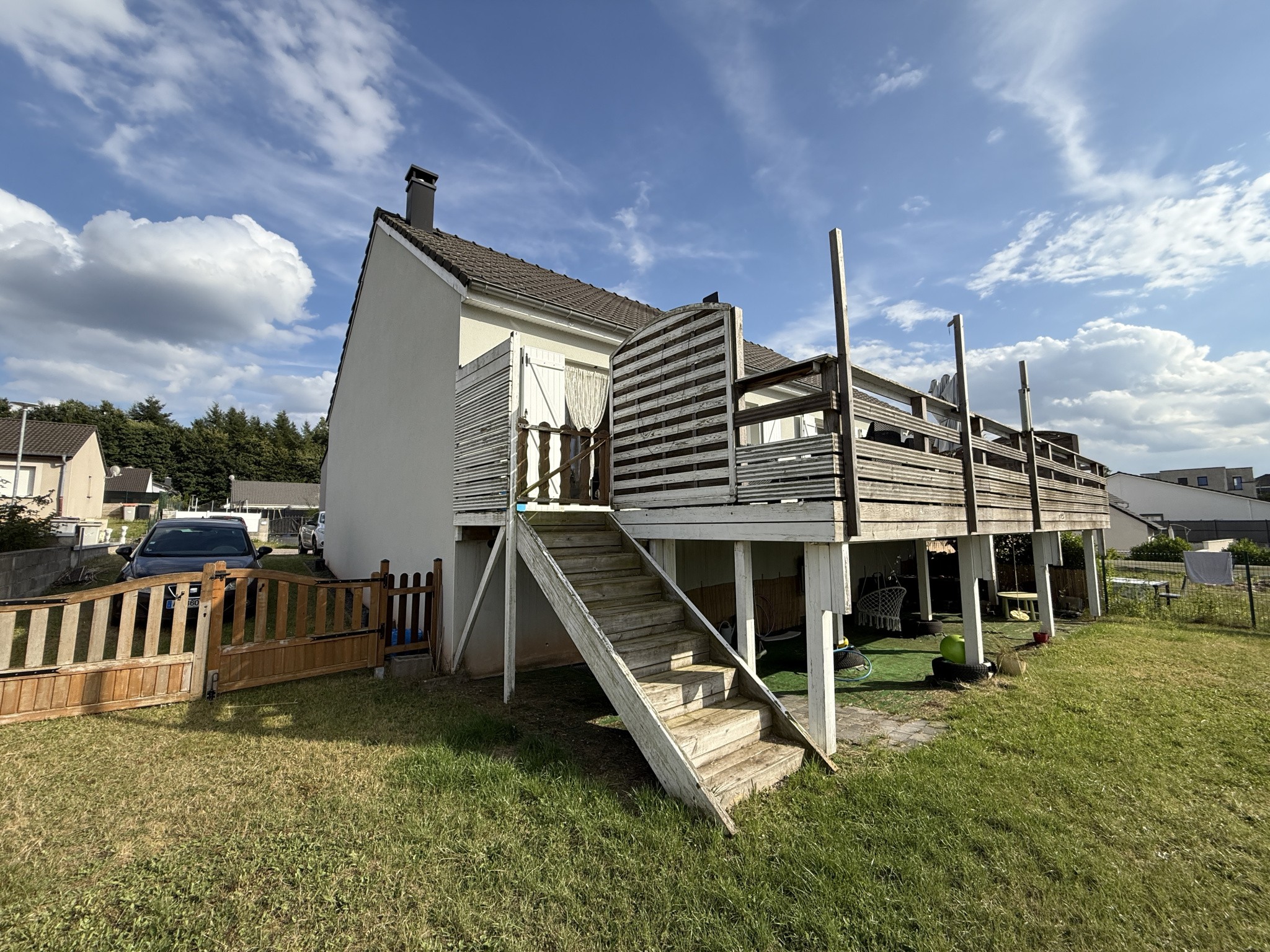 Maison plain-pied 5 pièces (100 m2 habitables)   Sous-sol complet (100 m2)   Terrain de 593 m2 — photo 2