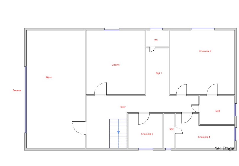 EYSINES MIGRON - Fort potentiel pour cette maison d'architecte de 236m2 — photo 6