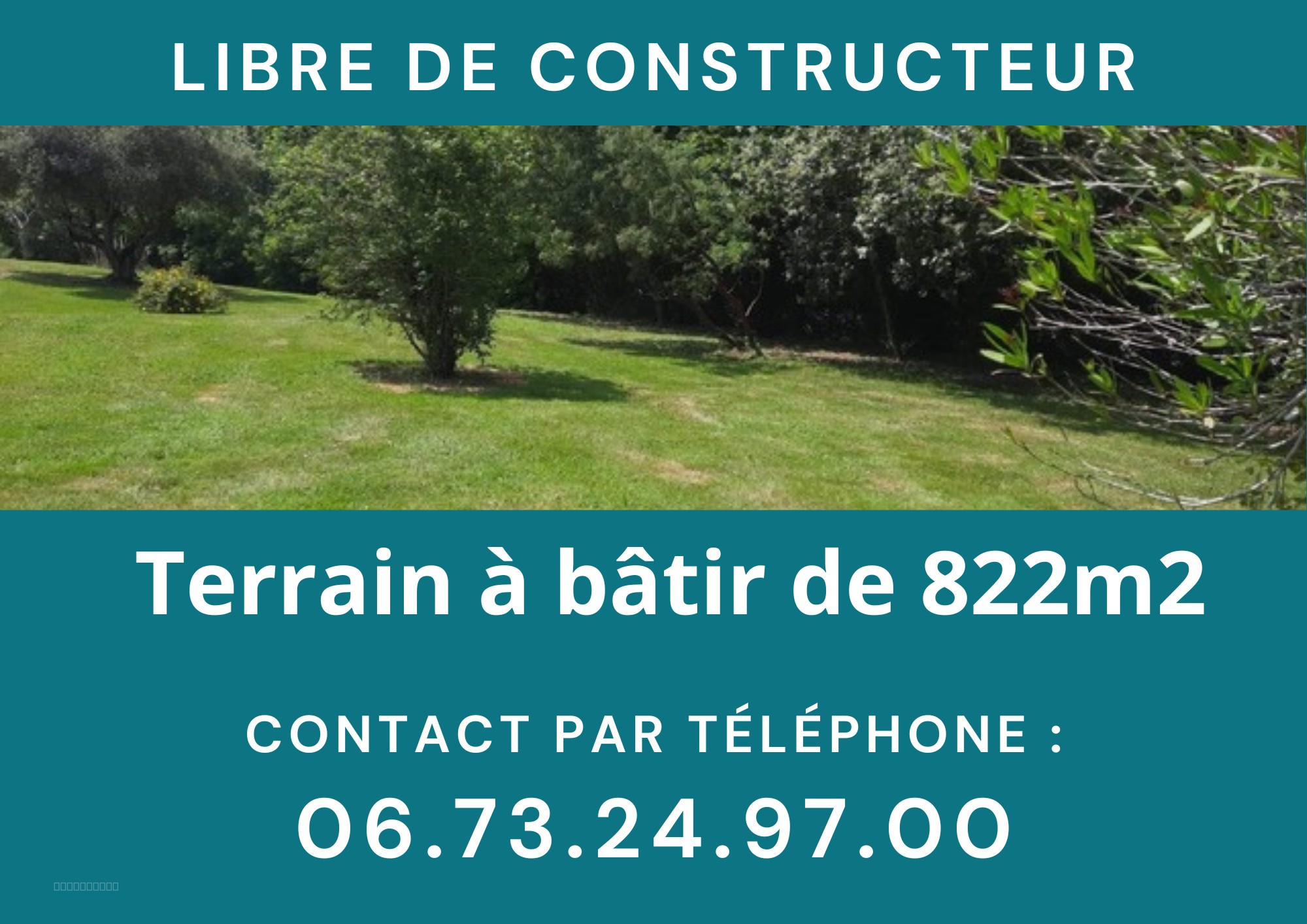 A VENDRE : Terrain à bâtir de 822m2 à Saint-Martin-de-Hinx — photo 2