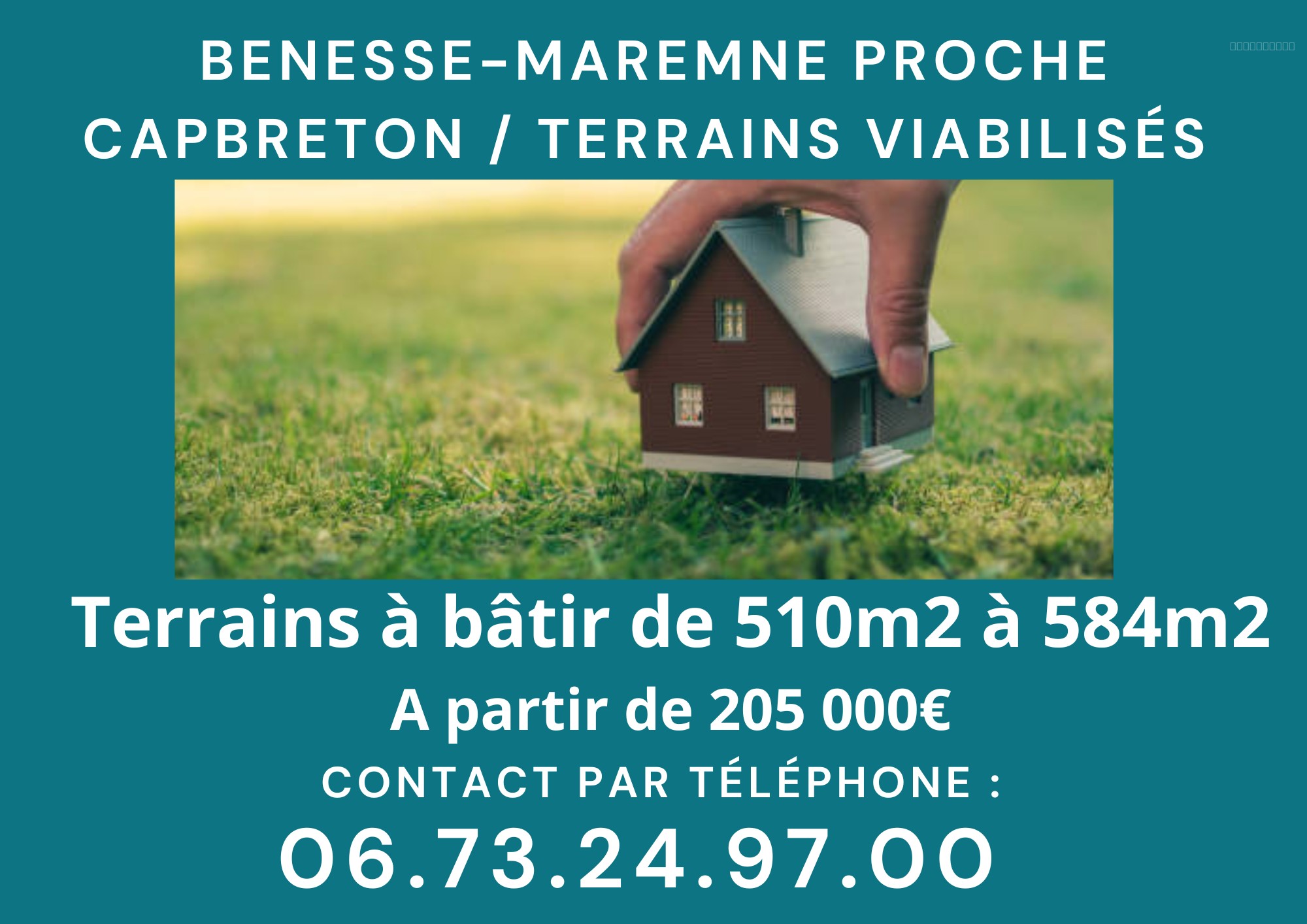 BENESSE- MAREMNE - Terrains à bâtir viabilisés — photo 1