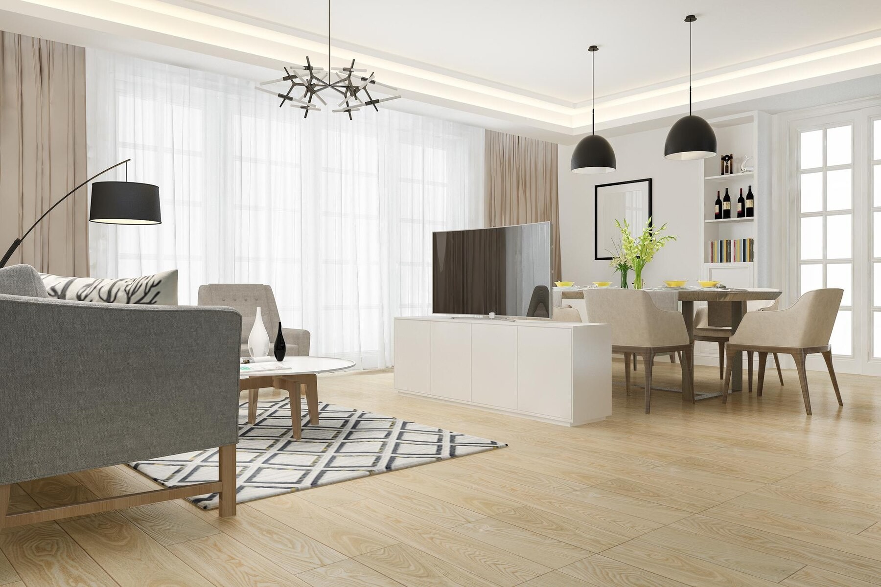 SUPERBE 4 PIÈCES -RESIDENCE STANDING-BALCON-PARKING — photo 2