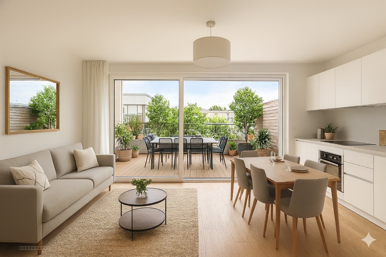 APPARTEMENT FAMILIAL/ GRANDE TERRASSE/PARKING — photo 2