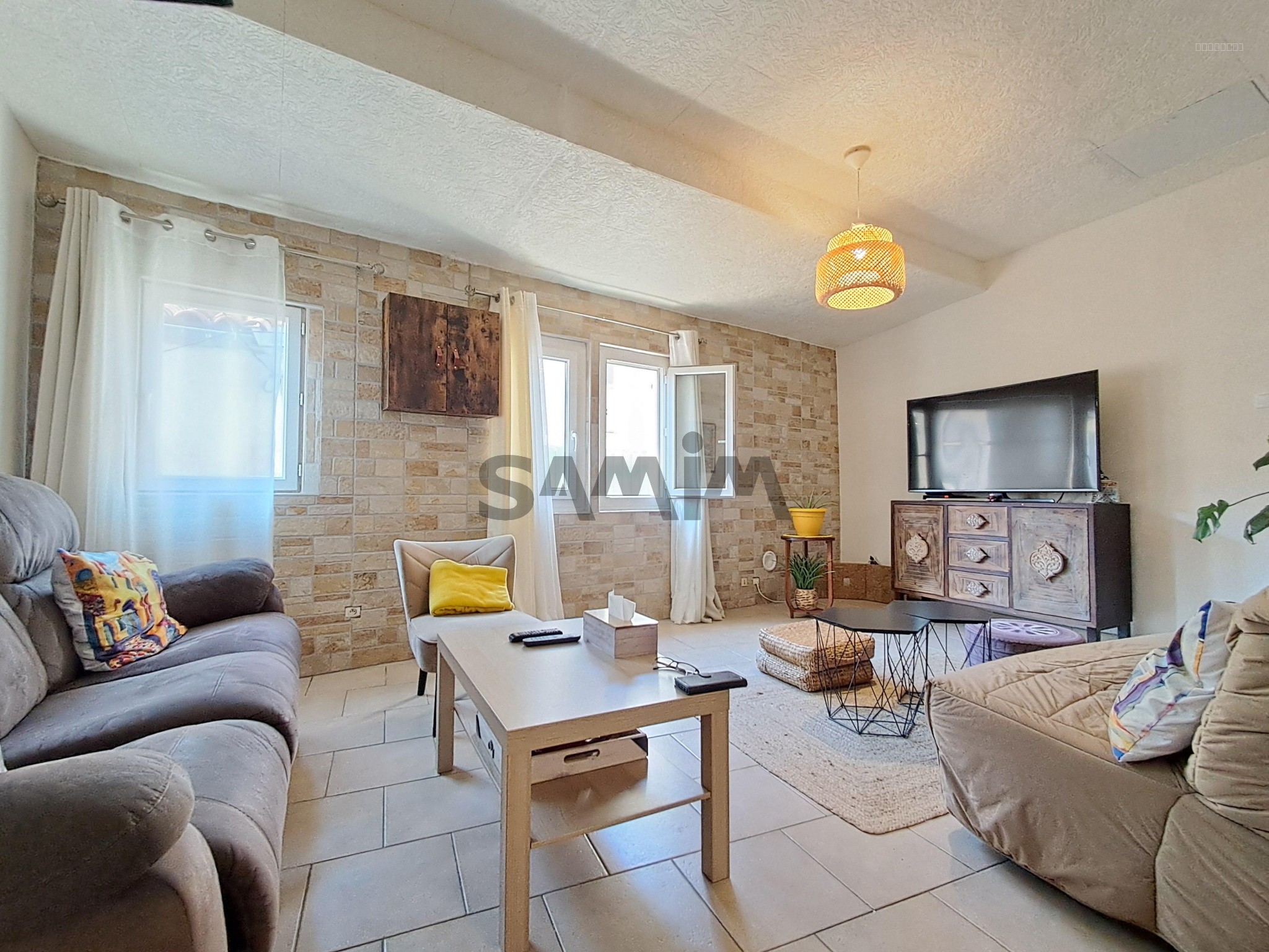 À VENDRE proche SOMMIÈRES- JOLIE MAISON DE VILLAGE AVEC TERRASSE ET GARAGE 100m2-VILLEVIEILLE — photo 9