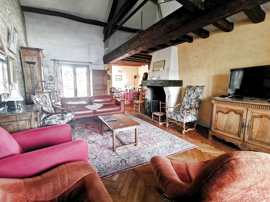 VUE EXCEPTIONNELLE - MAISON DE VILLE AU CŒUR DE CHINON — photo 4