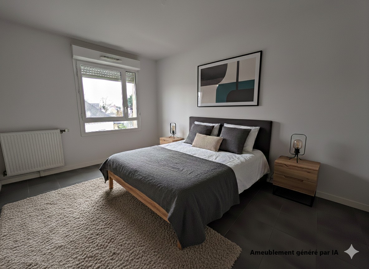 A VENDRE LE MANS - APPARTEMENT TYPE 3  PMR  AVEC BALCON ET PARKING — photo 8